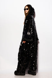 Black Disco rain kimono