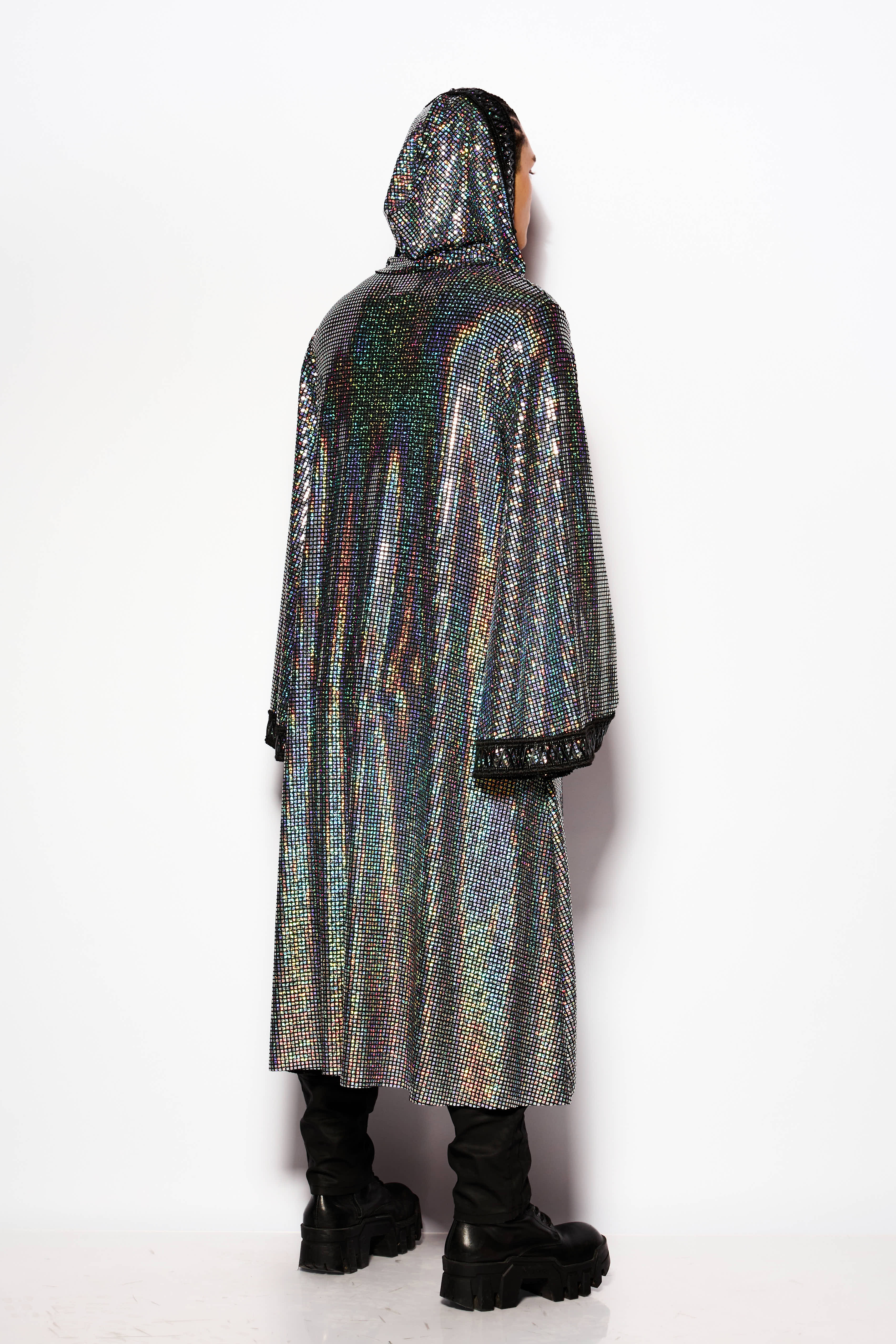 Black Holografic kimono