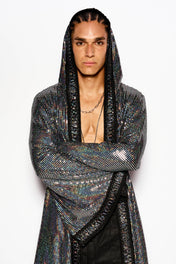 Black Holografic kimono
