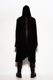 Black Coven hood kimono