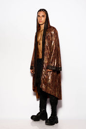Bronze snake kimono