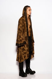 Desert leopard kimono