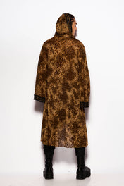 Desert leopard kimono