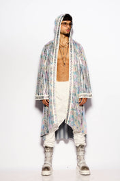 Gray Prism kimono