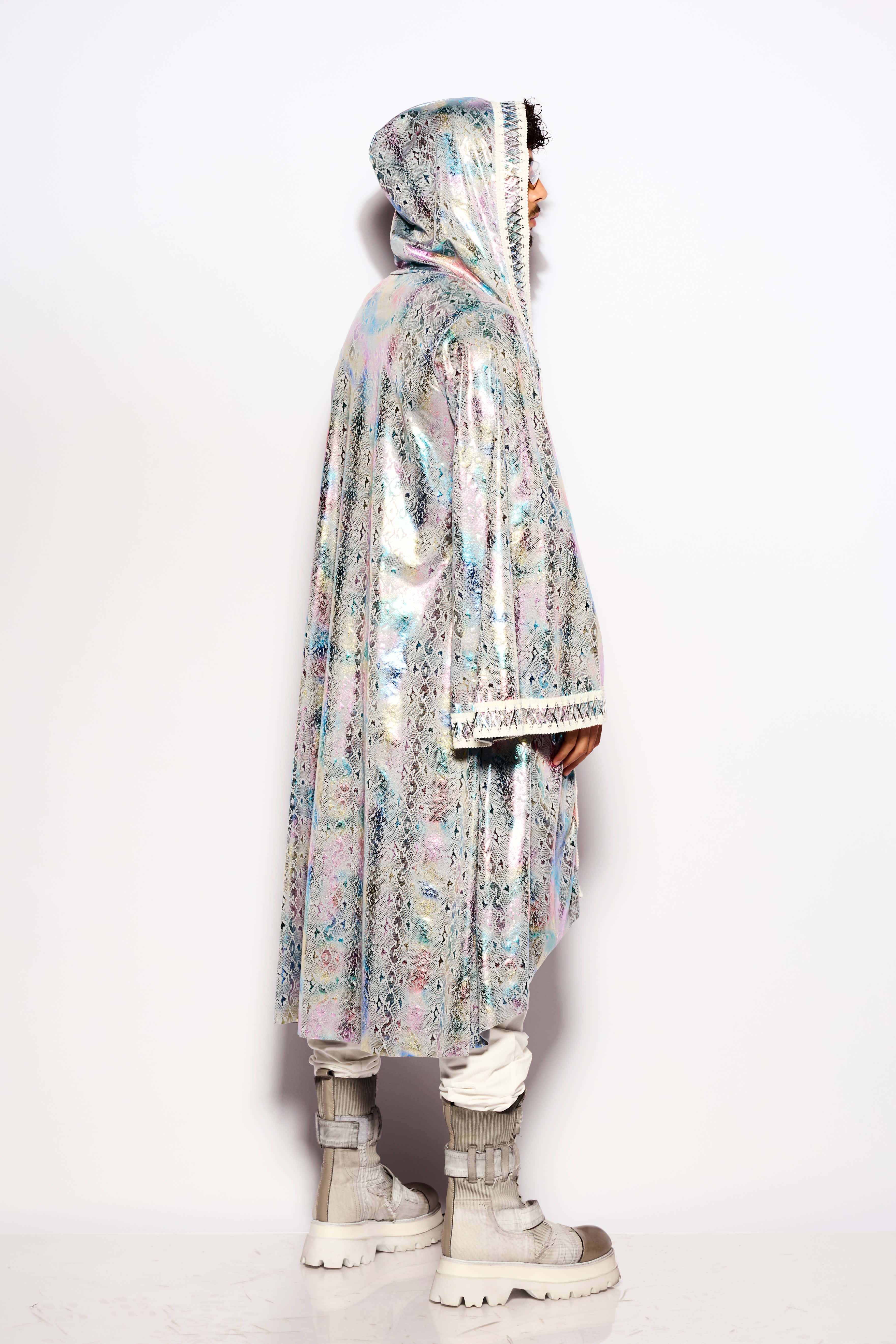 Gray Prism kimono