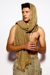 Beige Texture Scarf