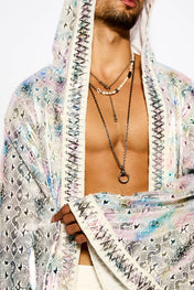 White Prism kimono