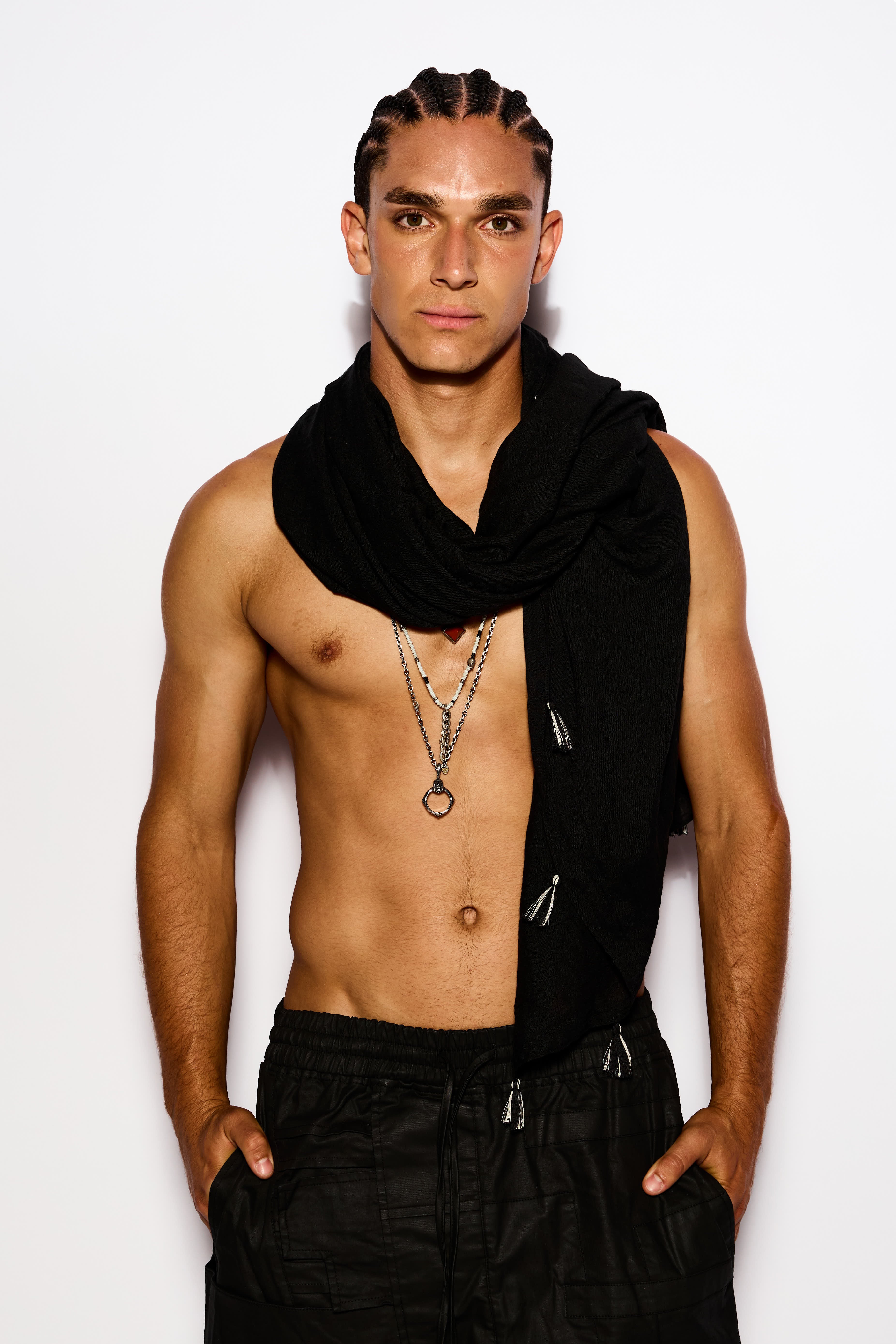 Boho Fringe Scarf