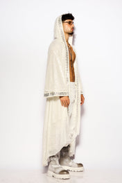 White Solaris kimono