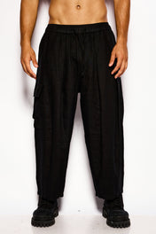 Wide leg trousers