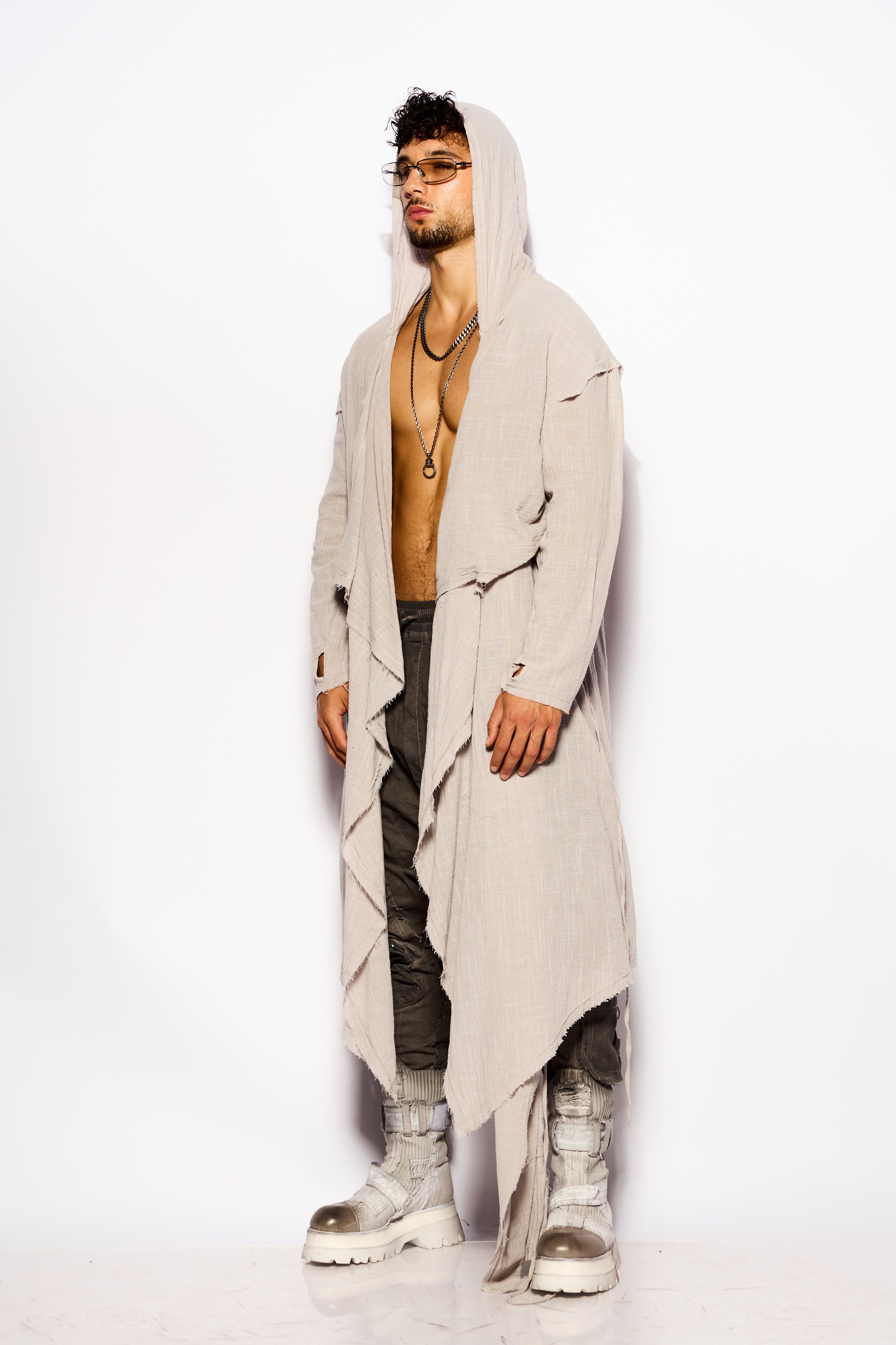 Gray Kimono Am Israel Chai