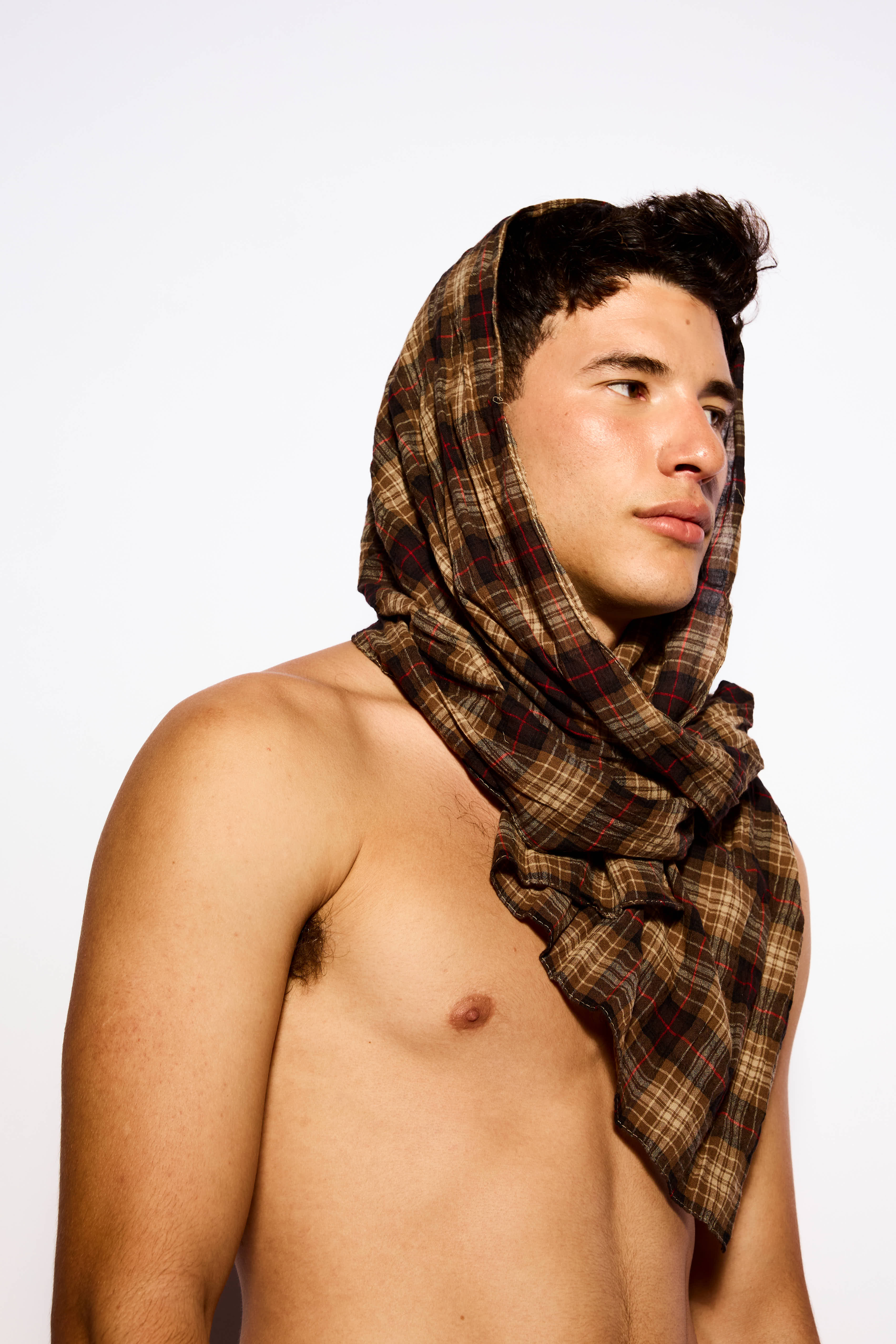 Vintage Plaid Scarf