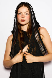 Black Orchale Vest