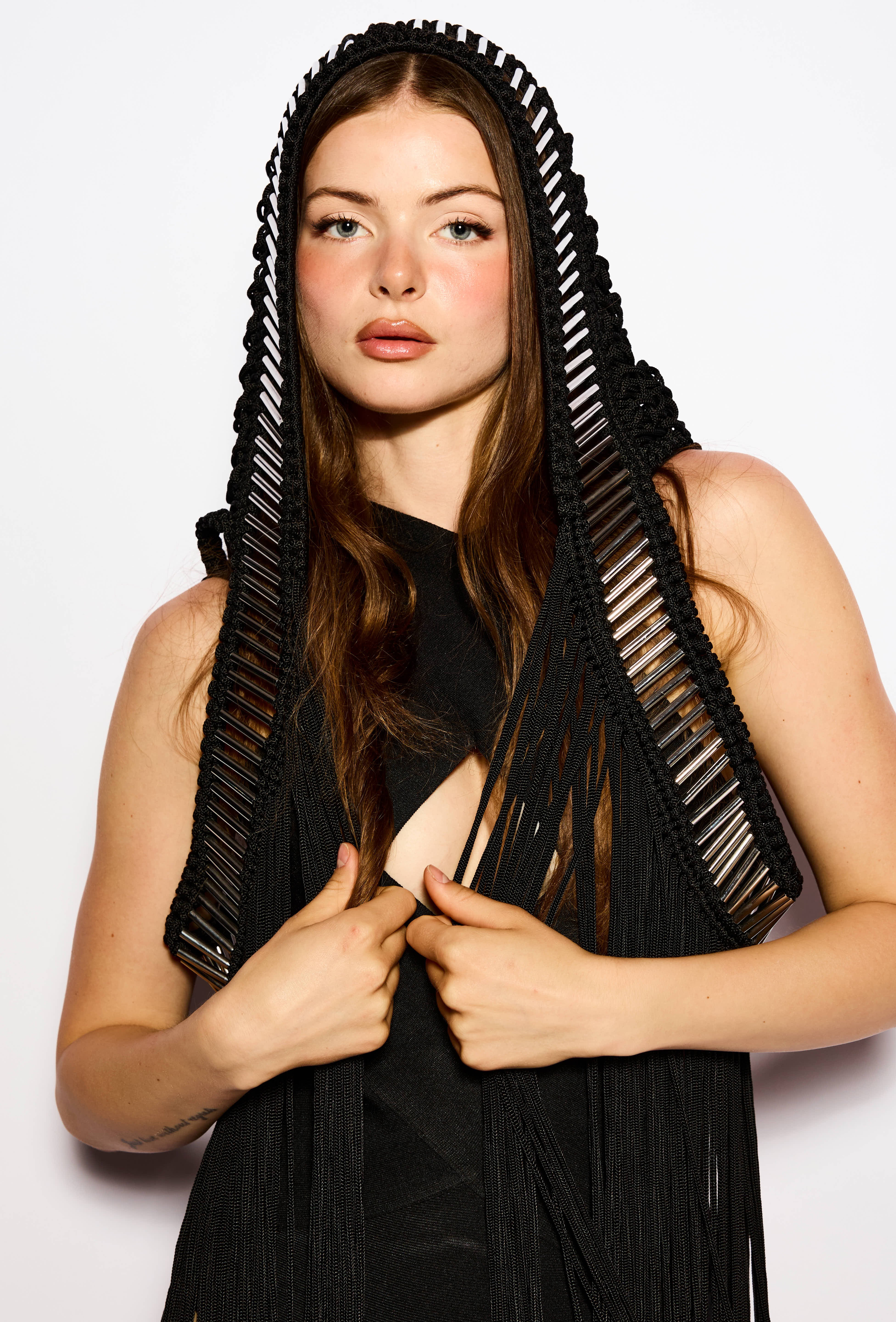 Black Orchale Vest
