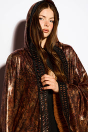 Bronze snake kimono