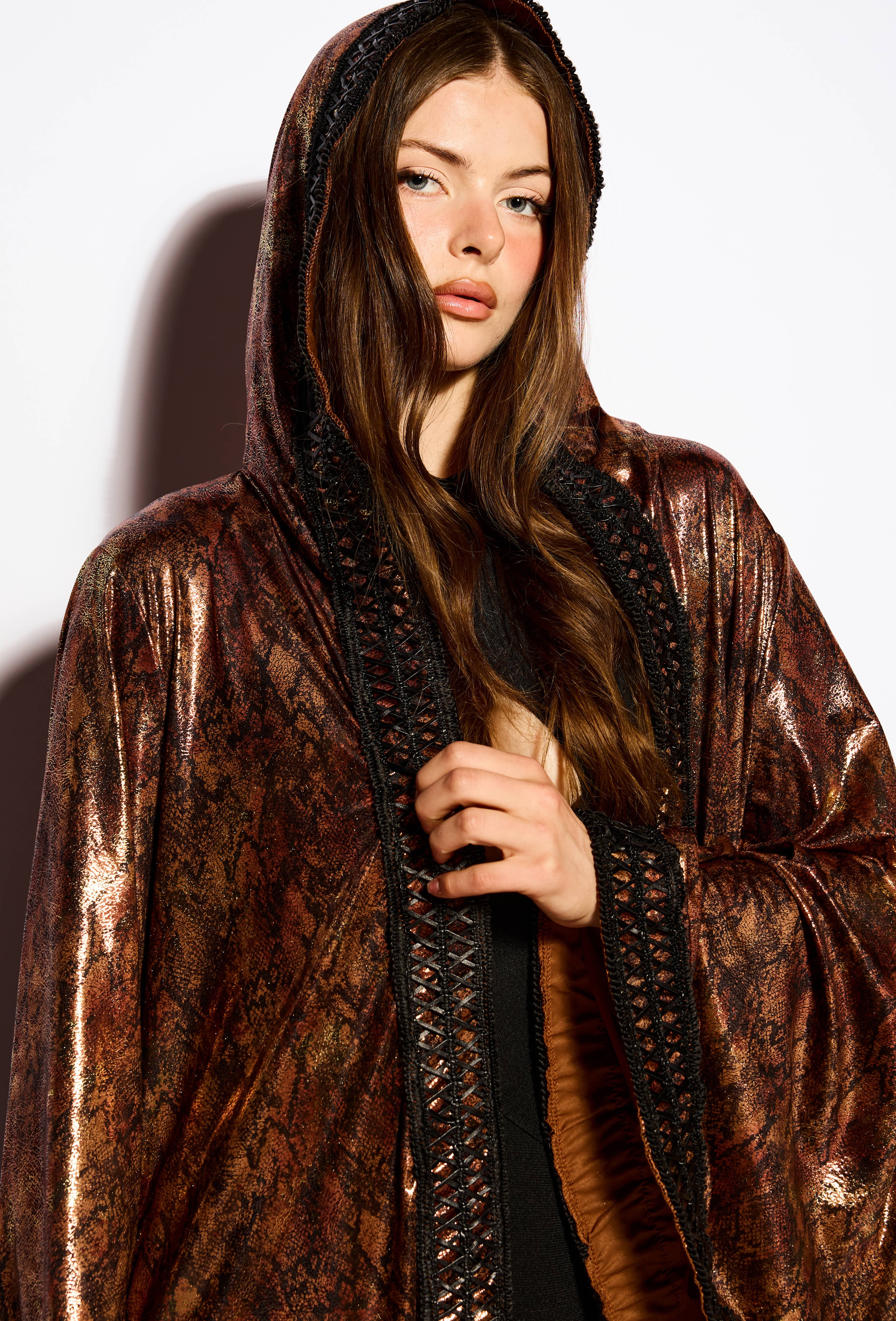 Bronze snake kimono