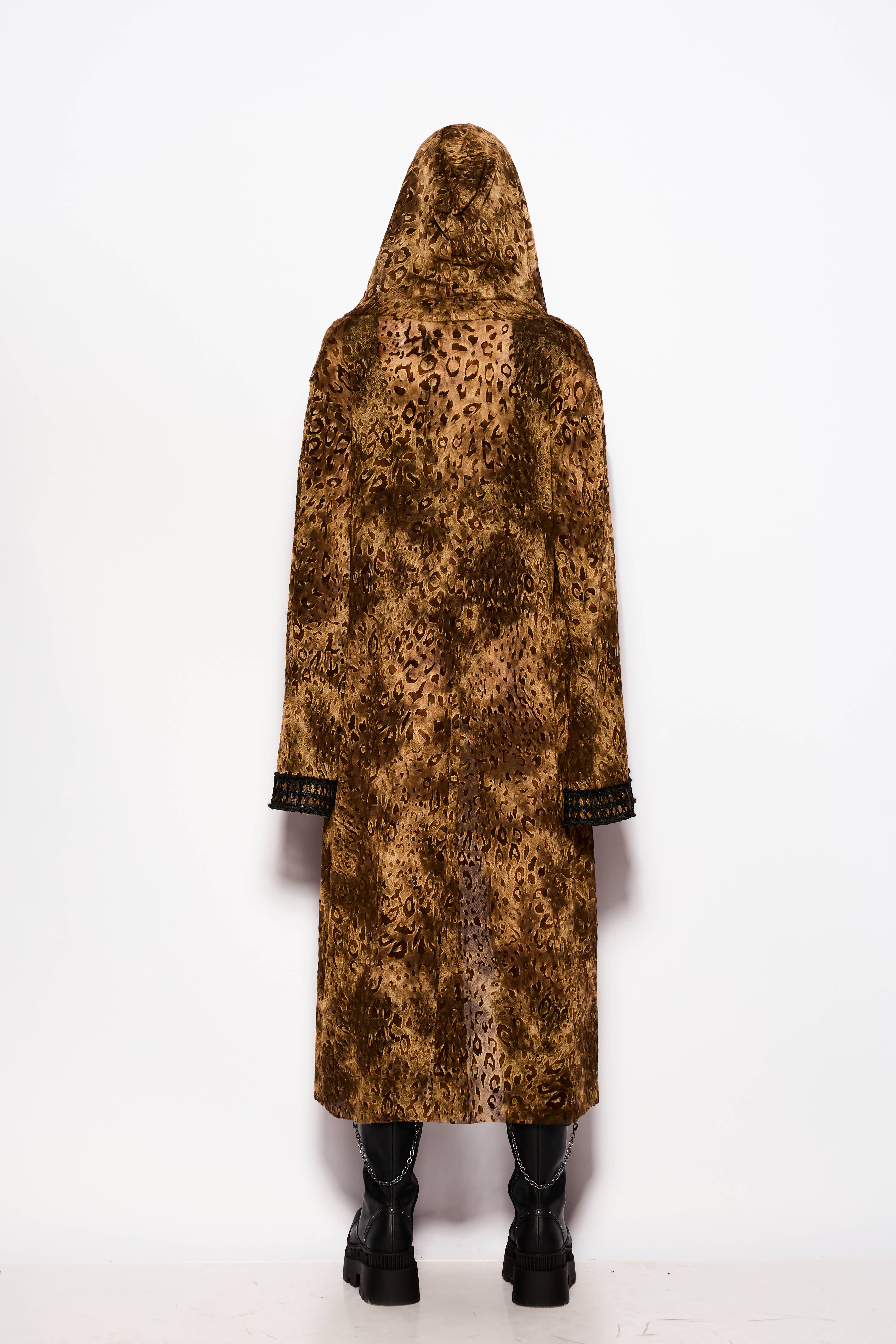 Desert leopard kimono