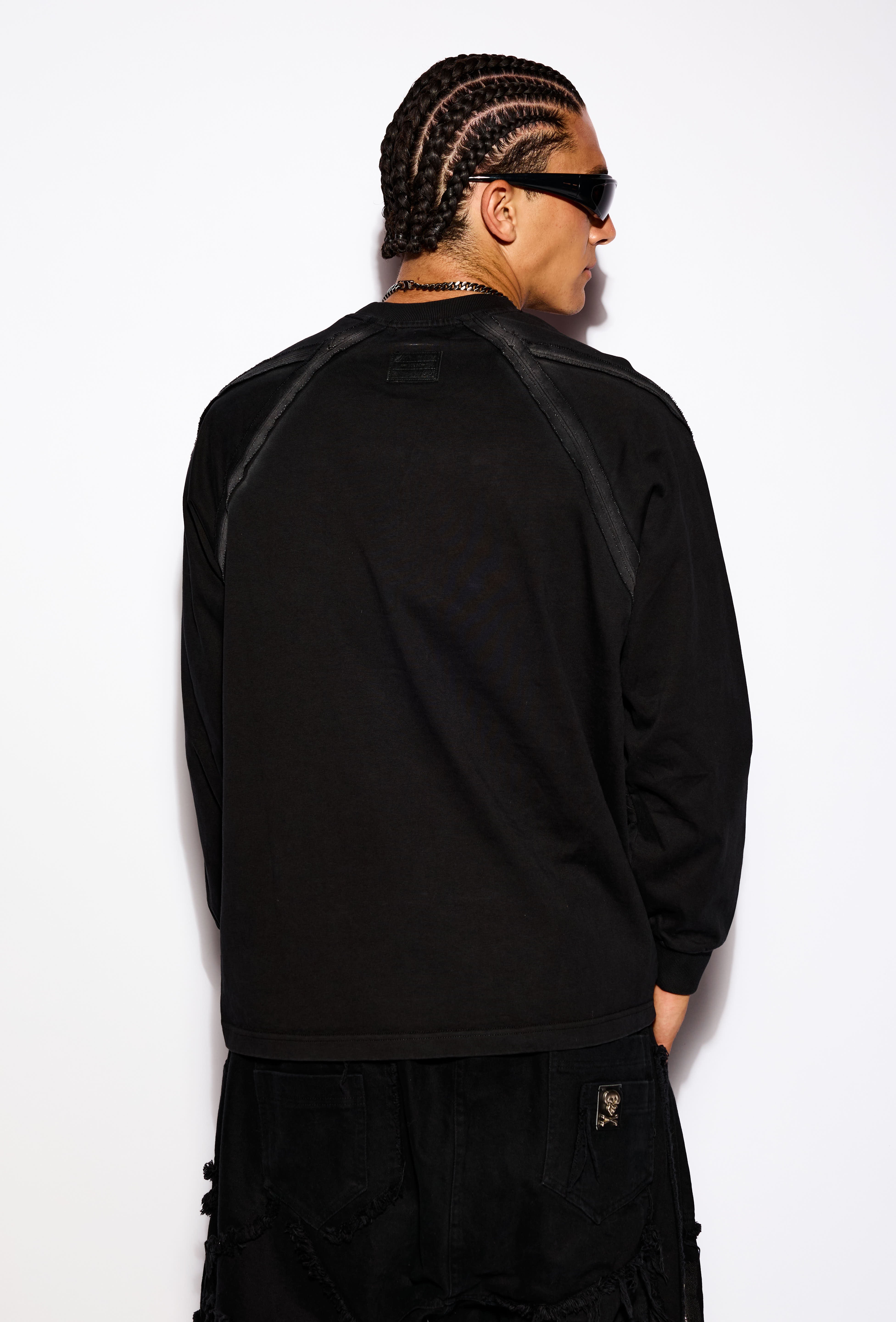 Black Phantom pullover Shirt