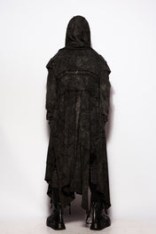 Black Longline cardigan