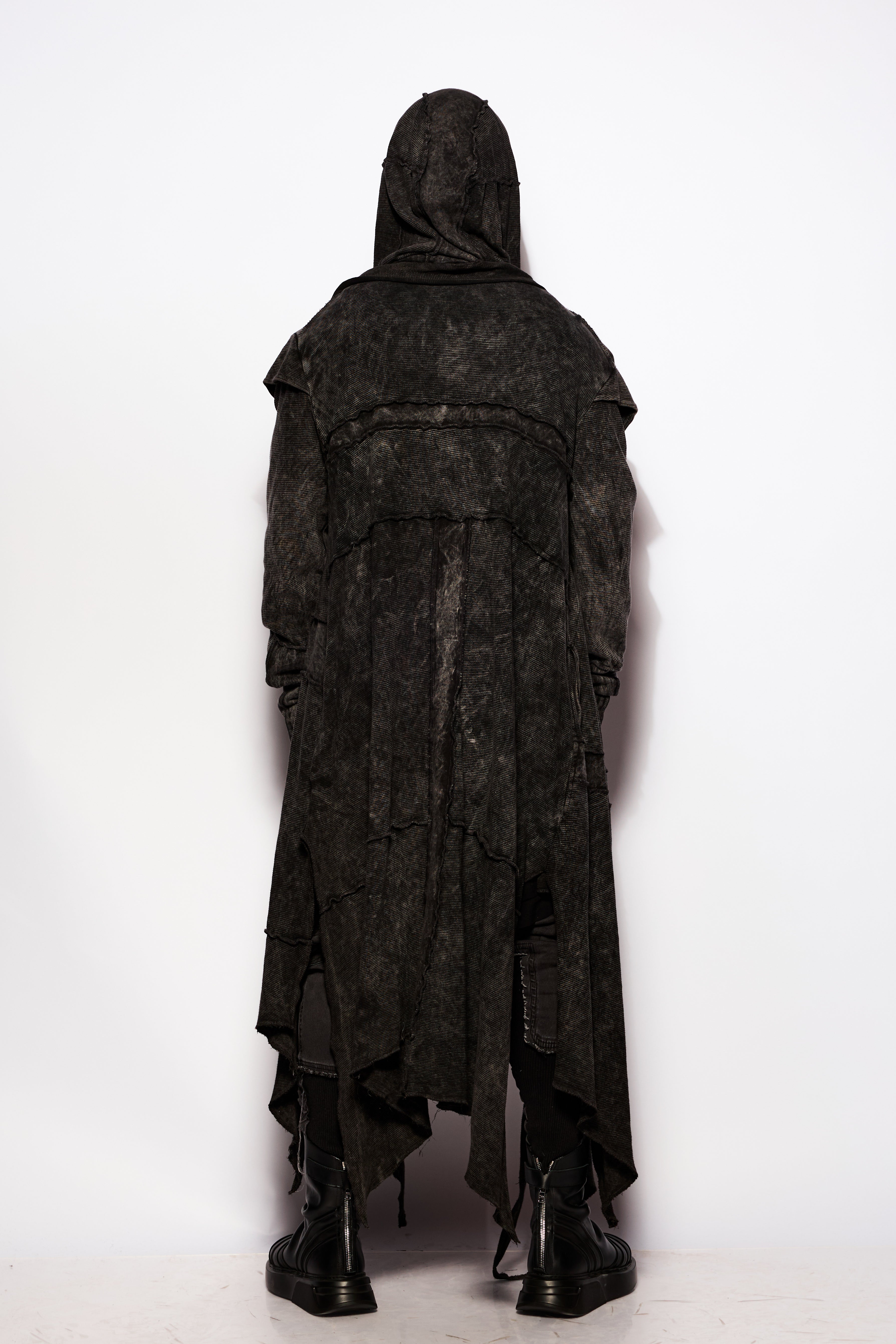 Black Longline cardigan