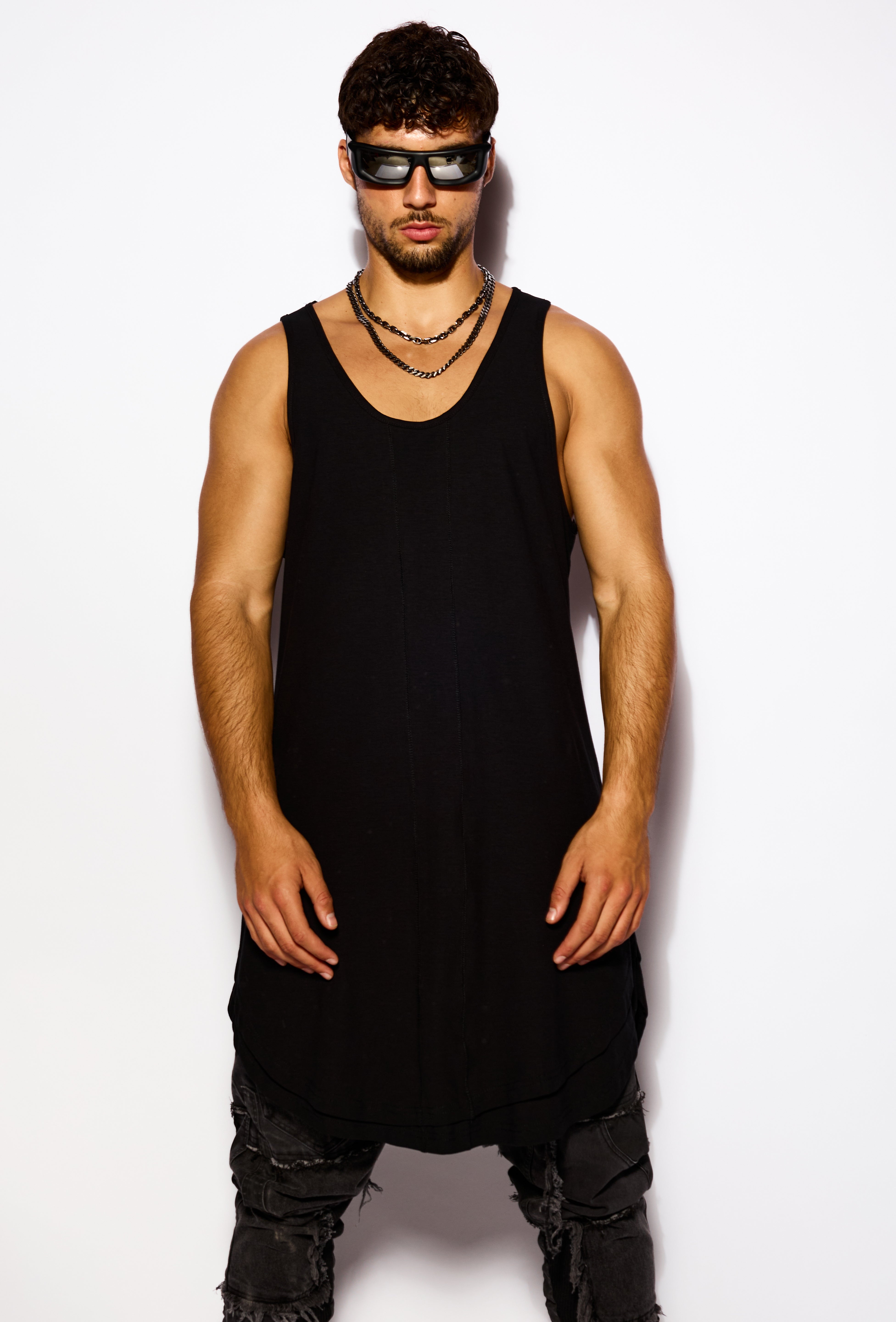 Black  Tank relaxed fit