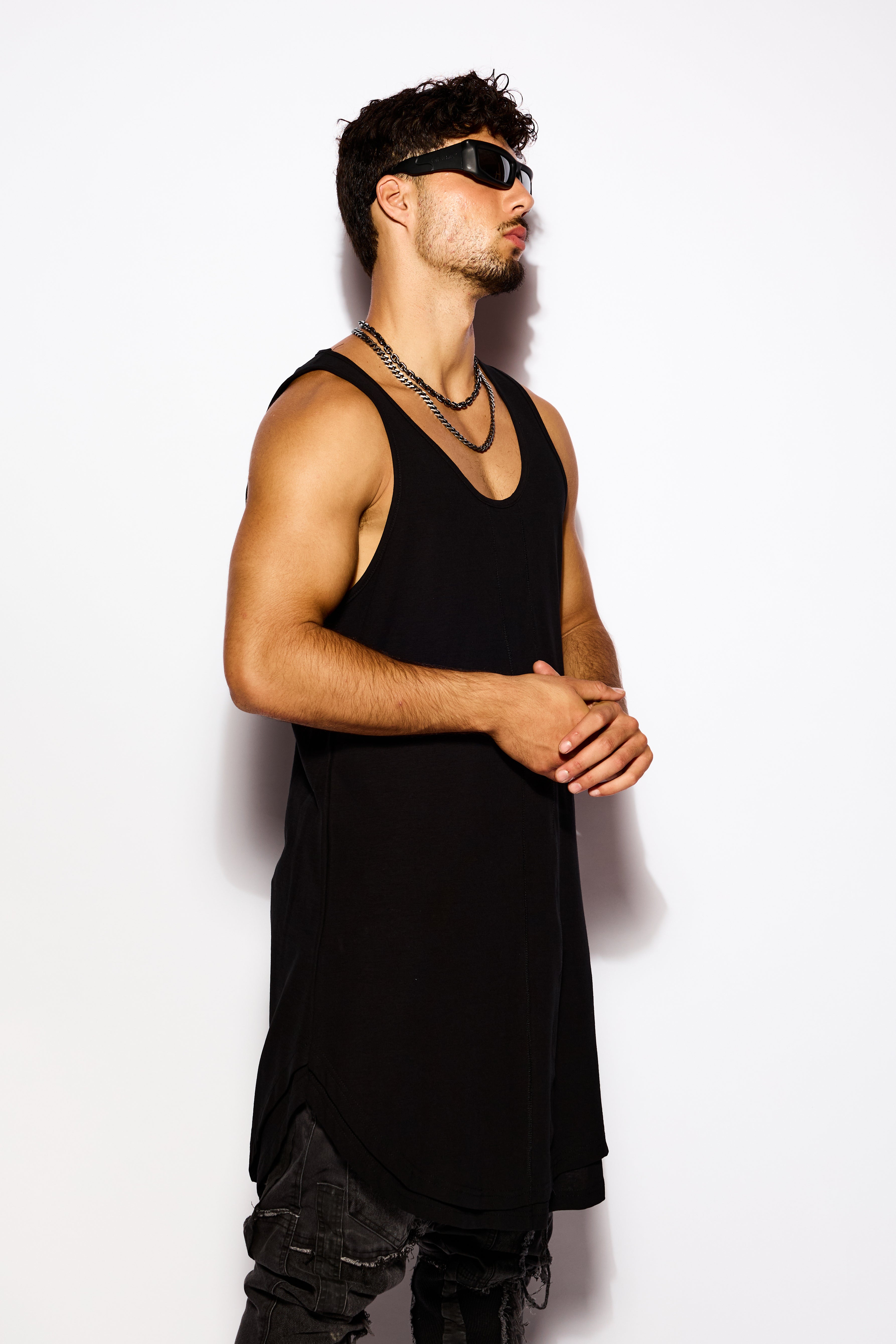 Black  Tank relaxed fit