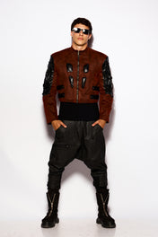 Burgundy Racer jacket