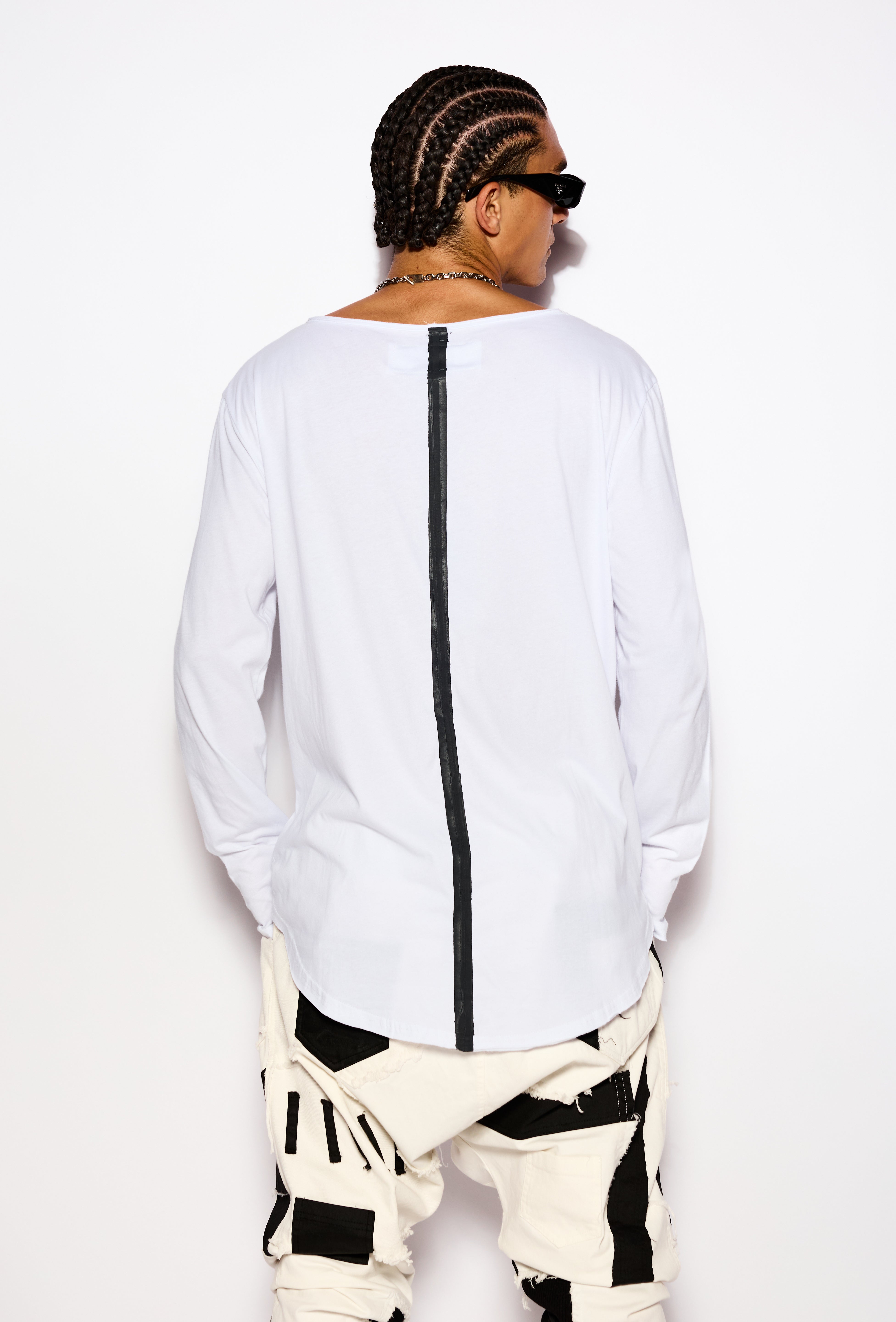 White Shadow stripe shirt