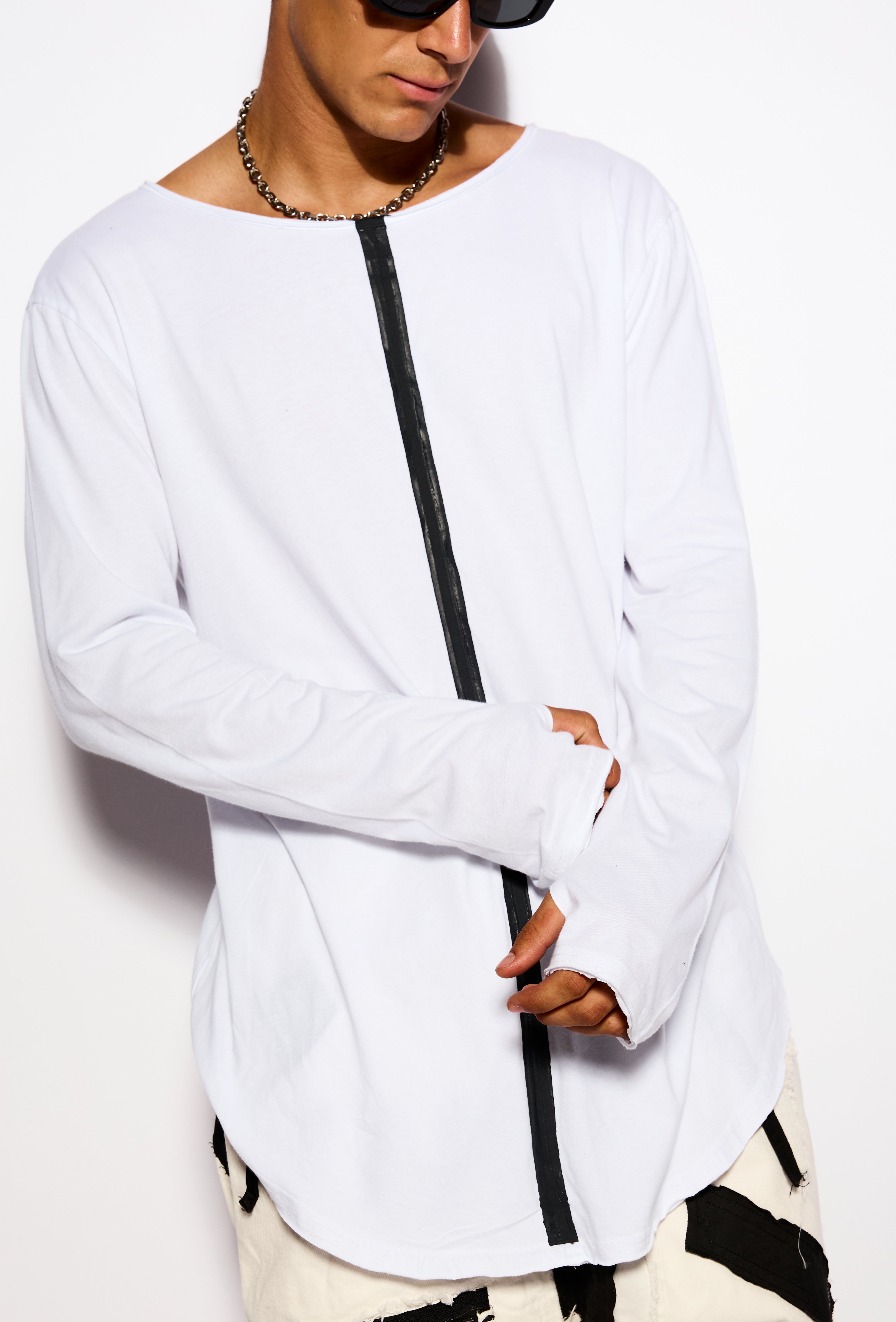 White Shadow stripe shirt