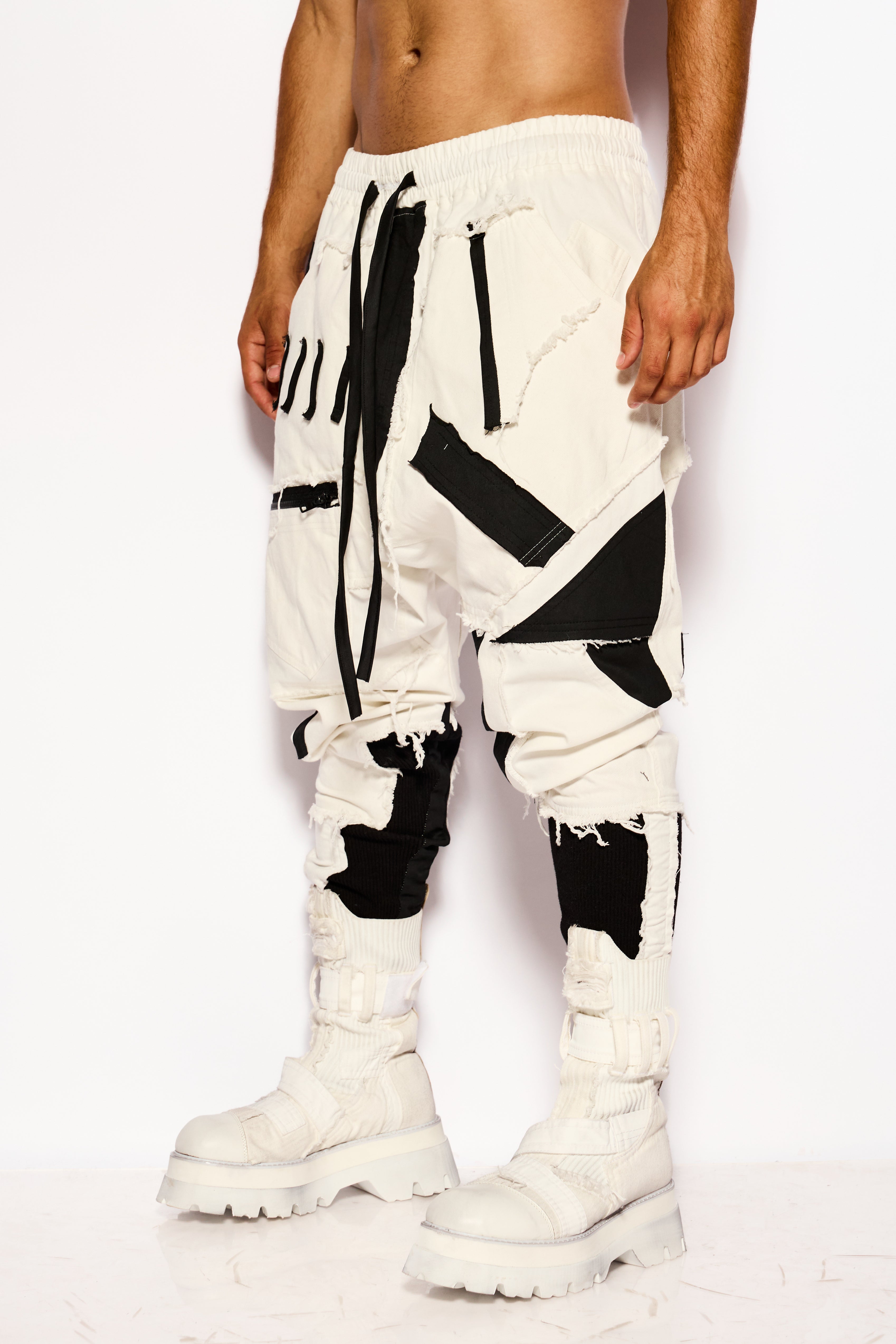 White Ghost cargo pants