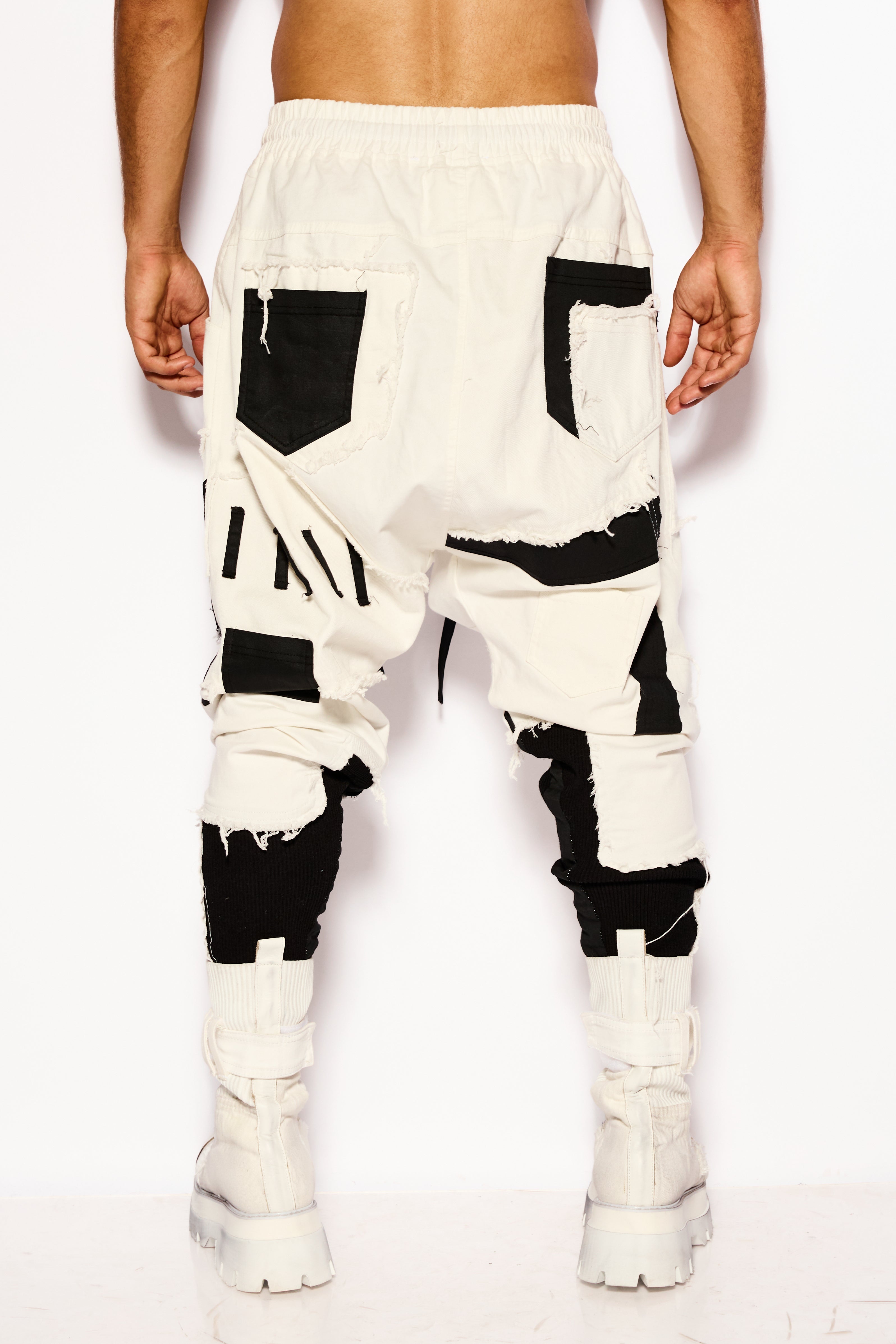 White Ghost cargo pants