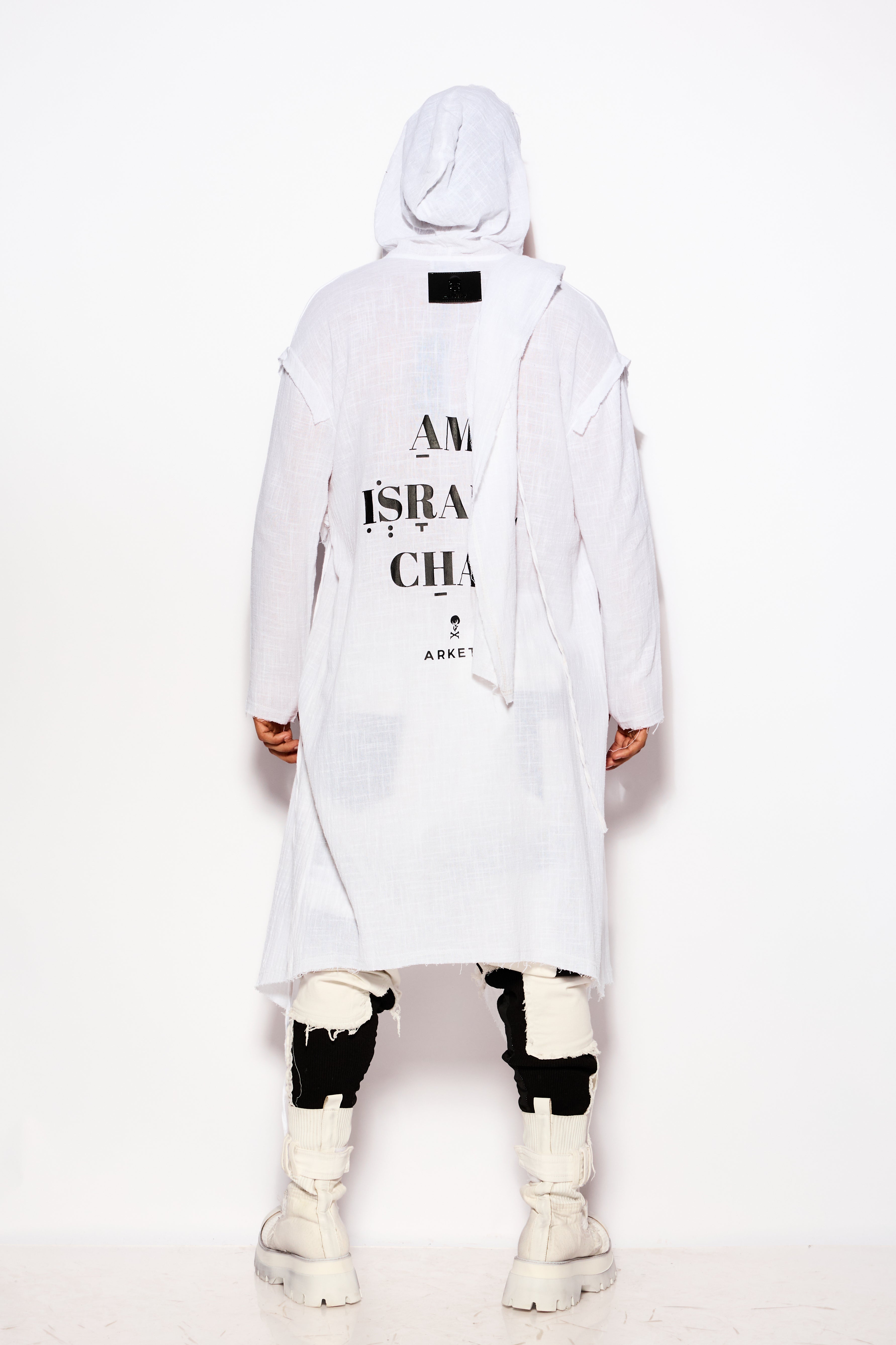 White Kimono Am Israel Chai