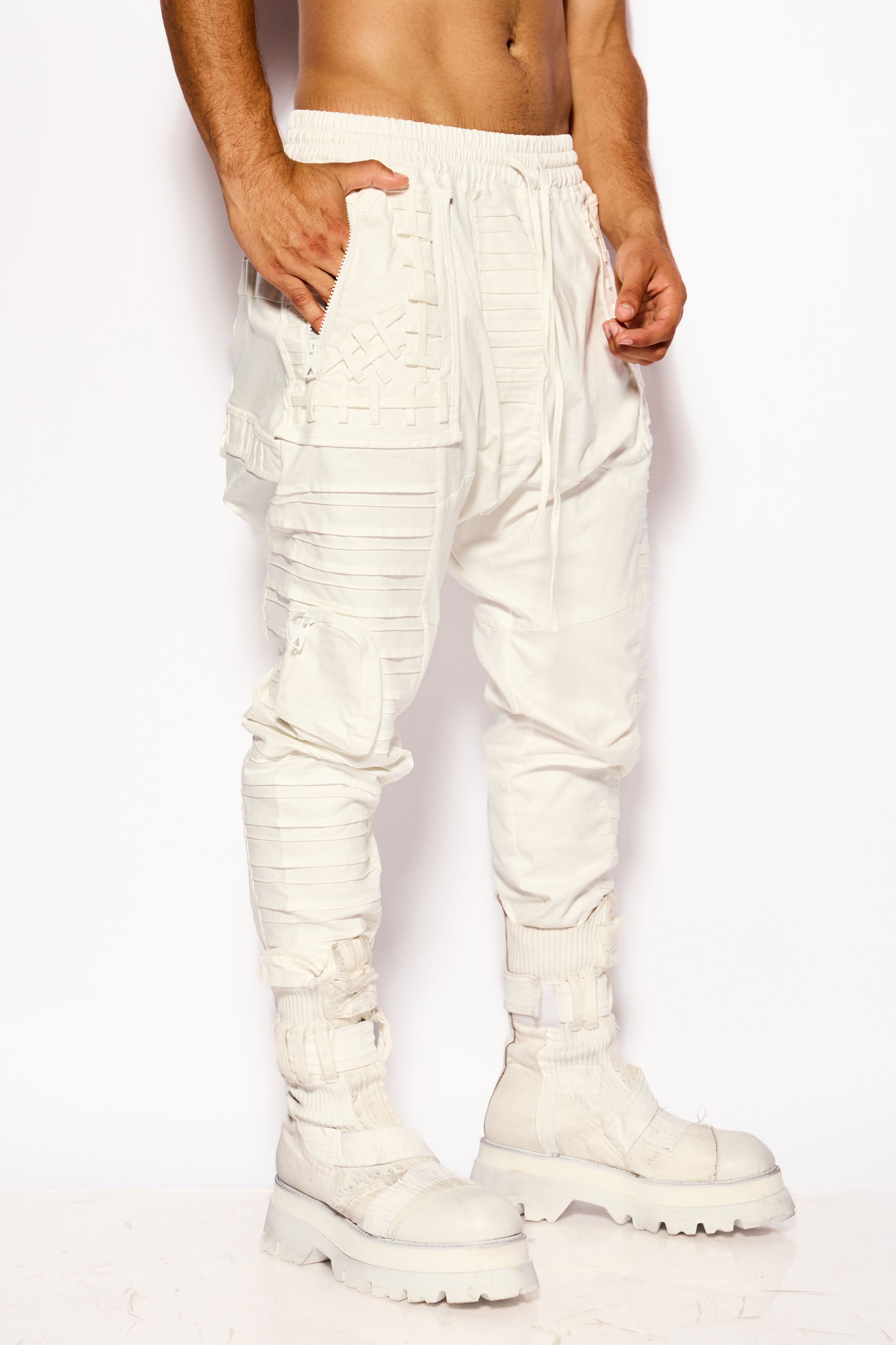 White Apocalypse phantom pants