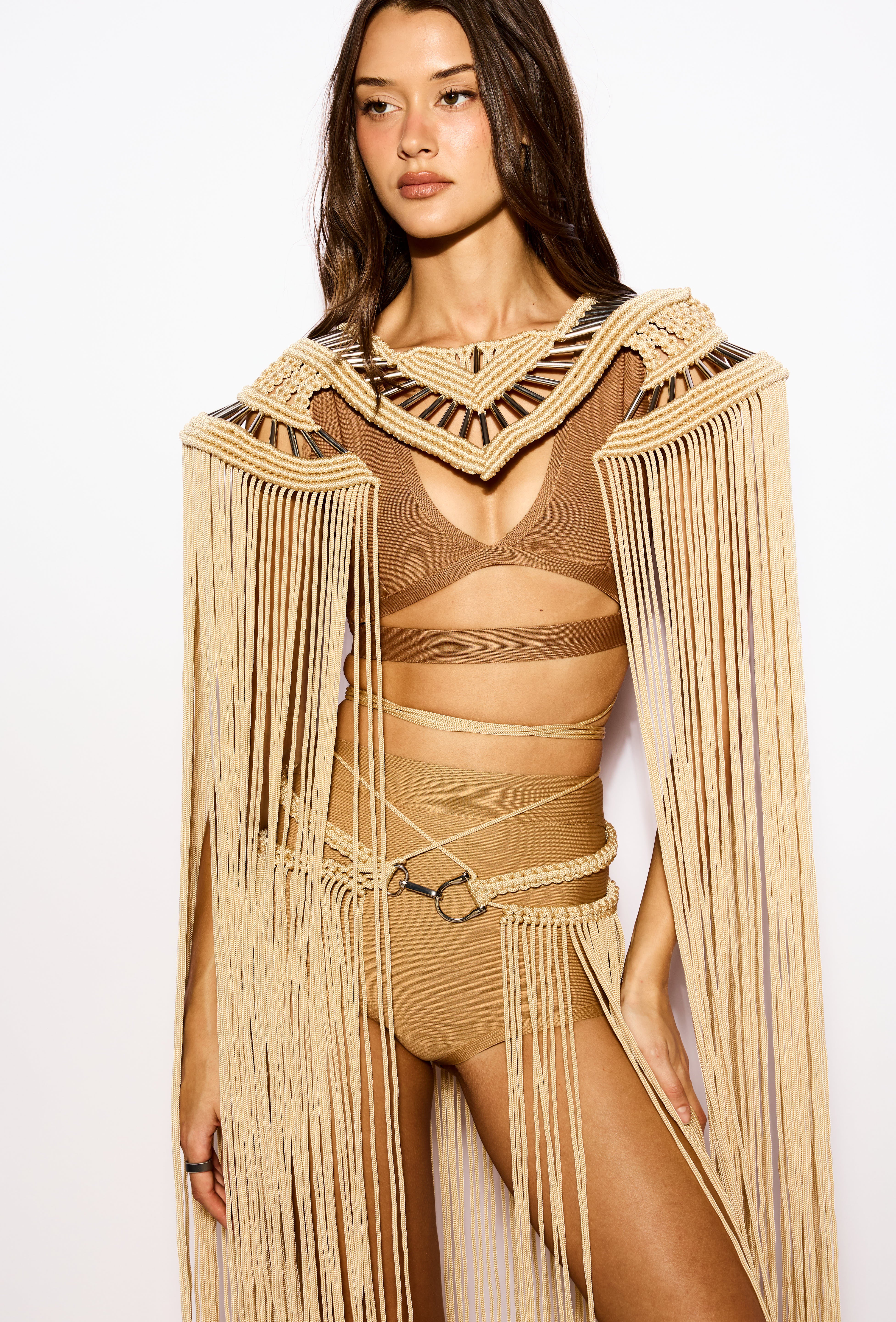 Beige Orchale set