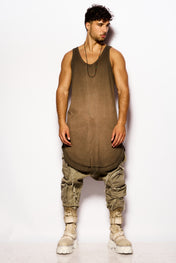 Brown Tank relaxed fit