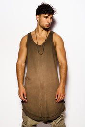 Brown Tank relaxed fit
