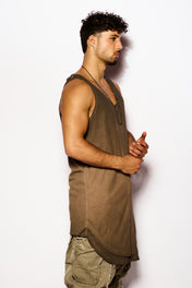 Brown Tank relaxed fit
