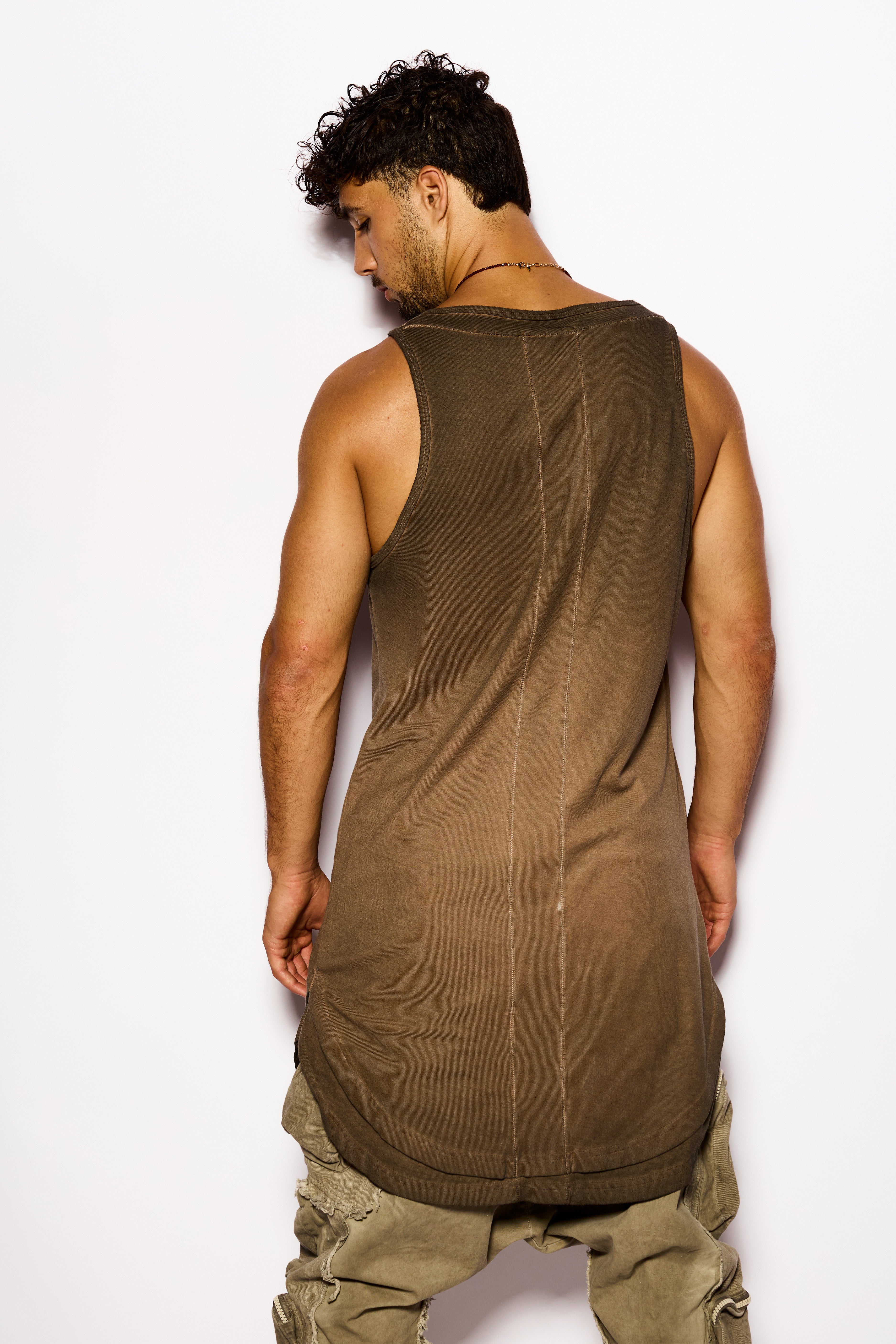 Brown Tank relaxed fit