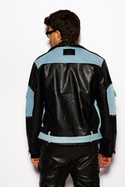 Denim detail jacket
