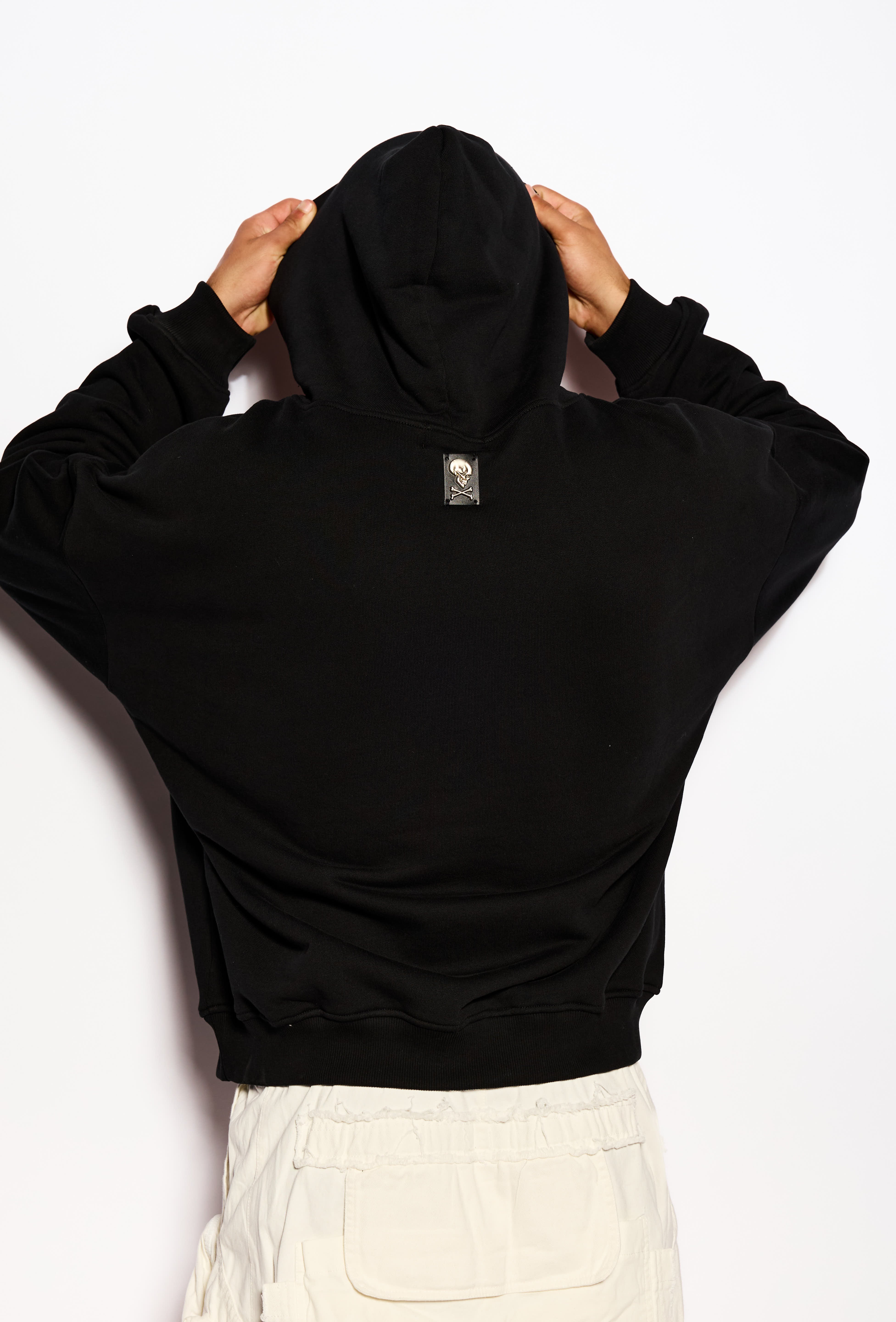 Drop shoulder hoodie