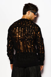 Black Sheer Knit