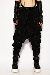 Black Cargo apocalypse pants