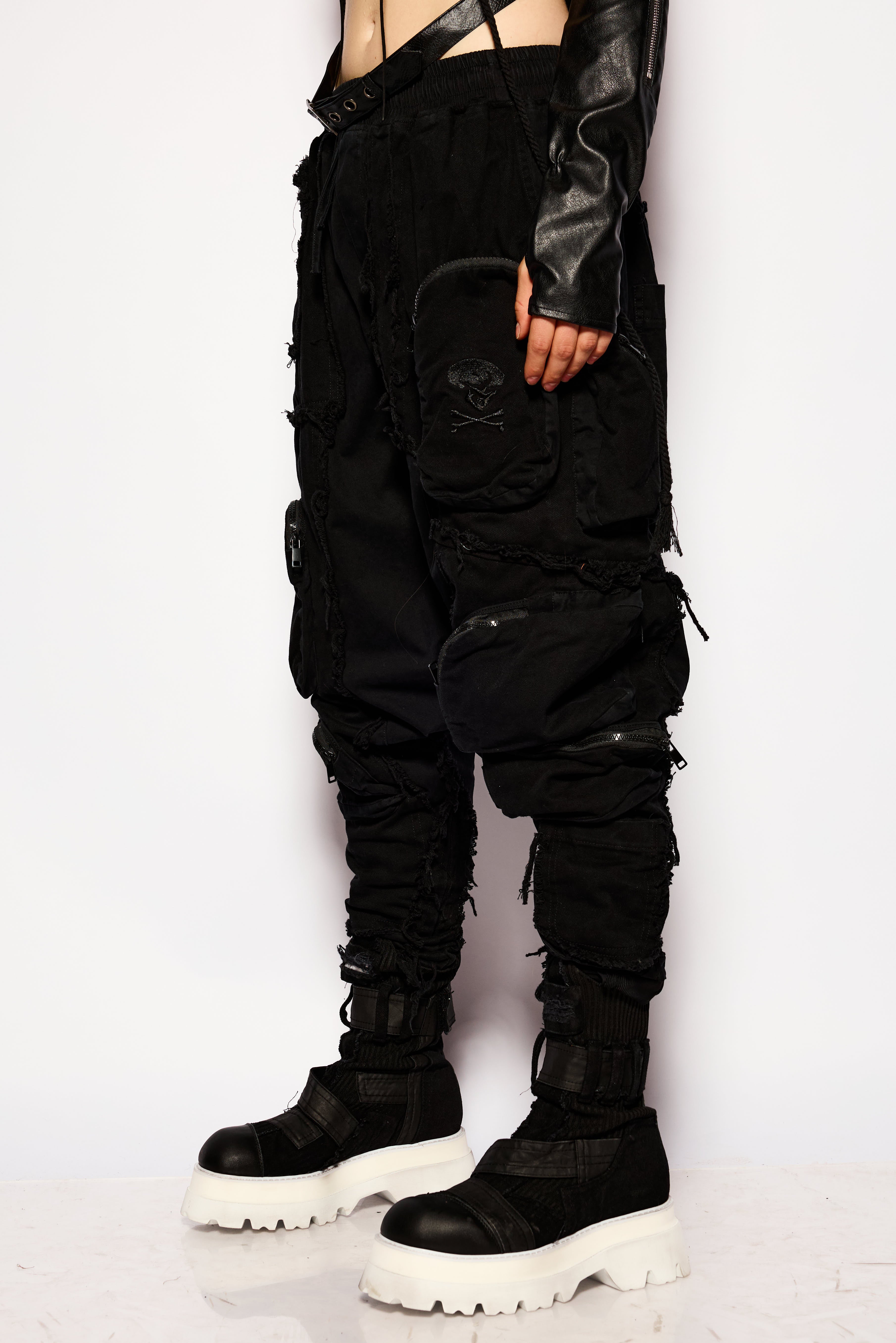 Black Cargo apocalypse pants