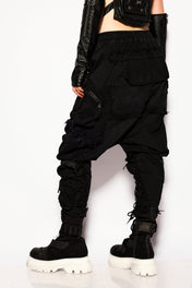 Black Cargo apocalypse pants