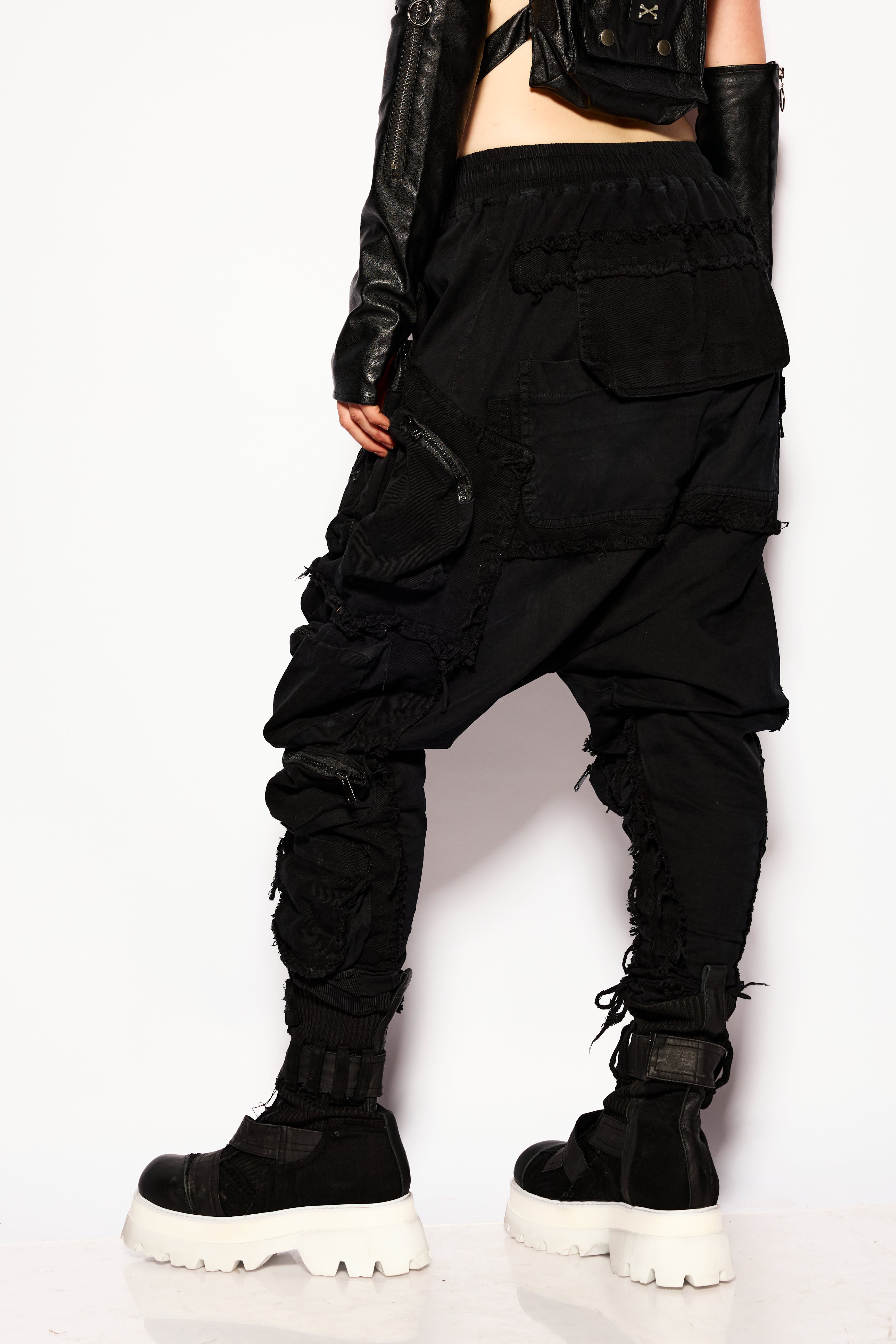 Black Cargo apocalypse pants