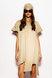 Beige APOCALYPSE asymetric tank