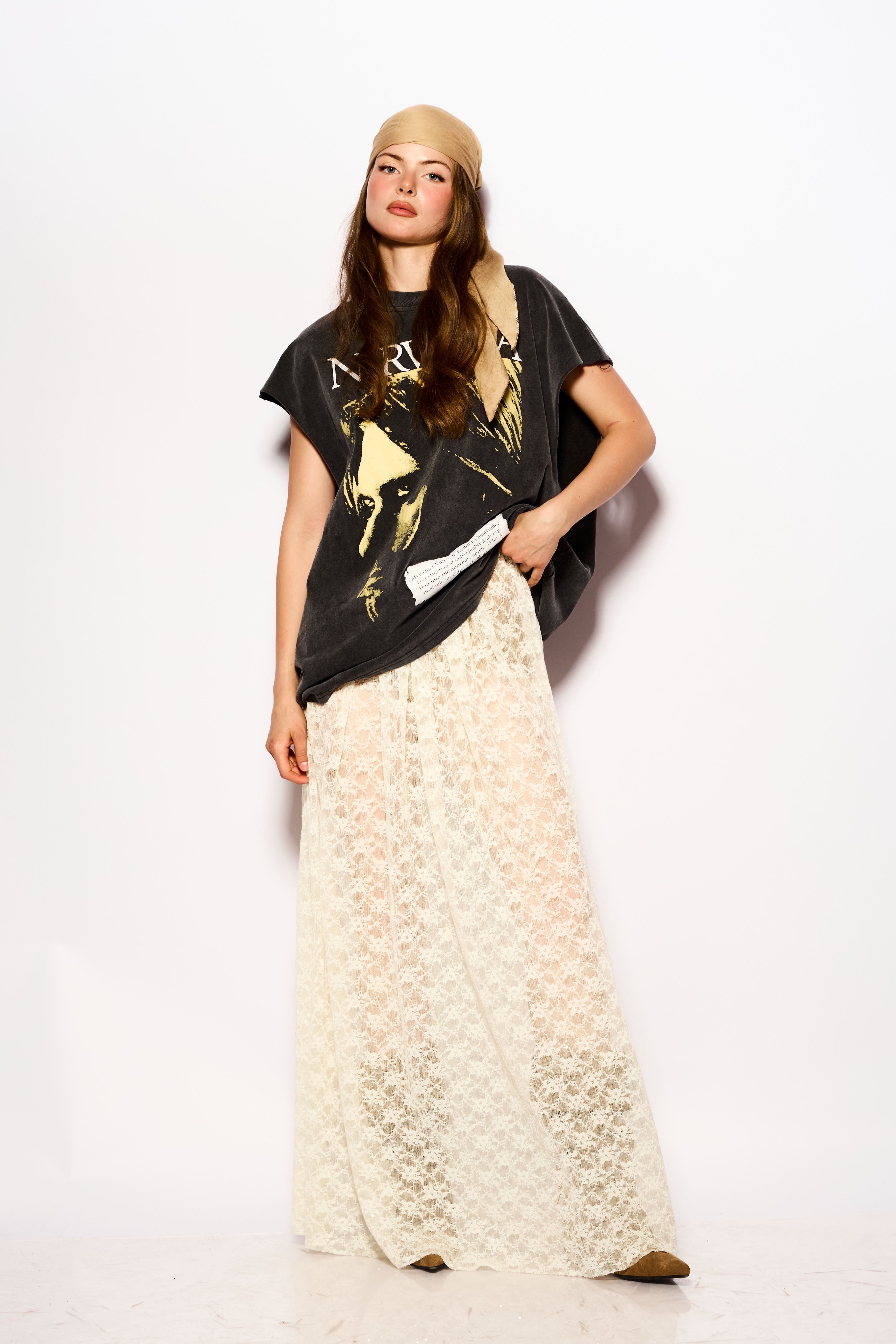 Royal net skirt