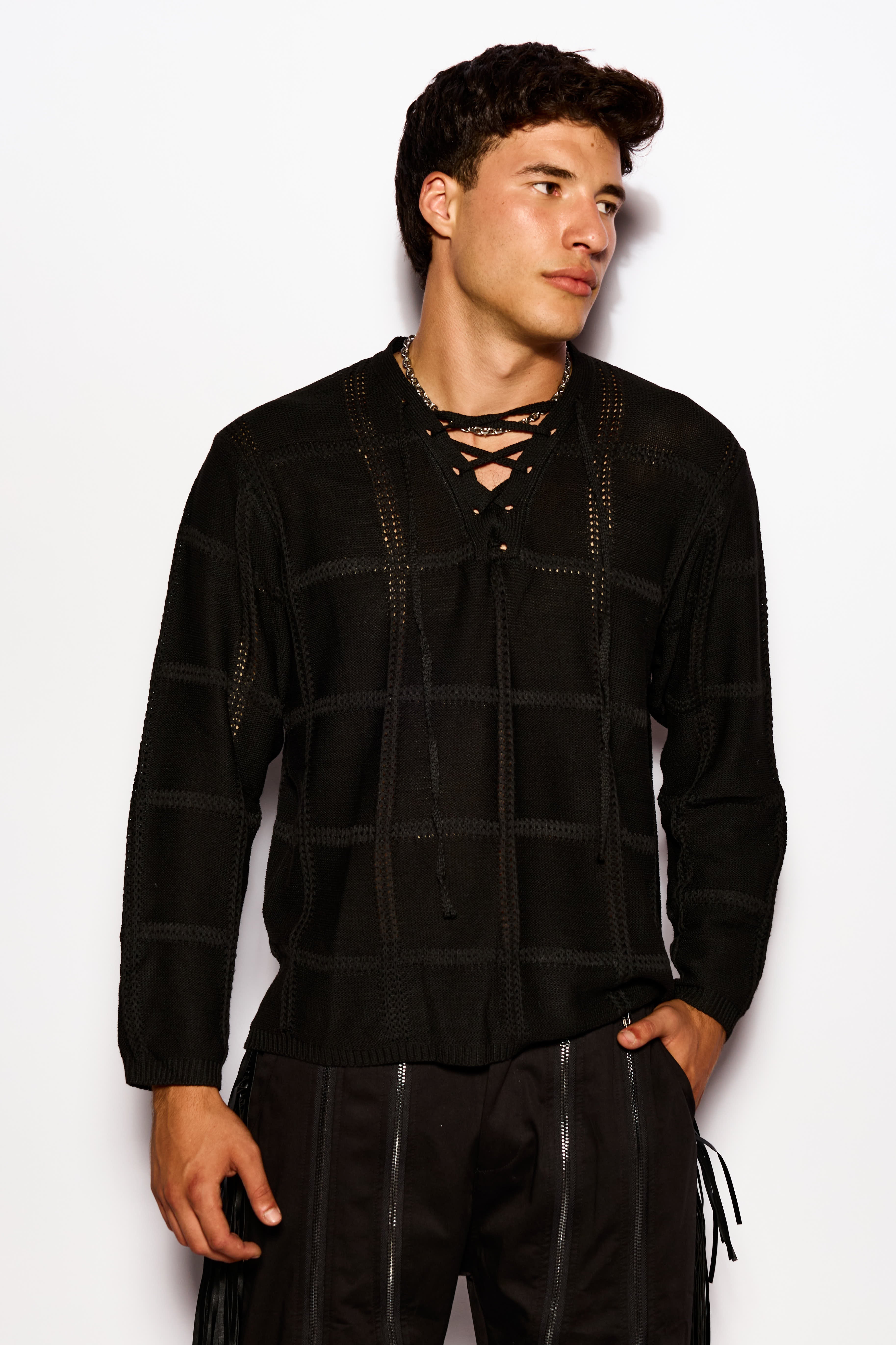 Rebel Cross knit