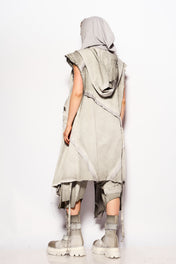 Gray APOCALYPSE Asymmetric Vest