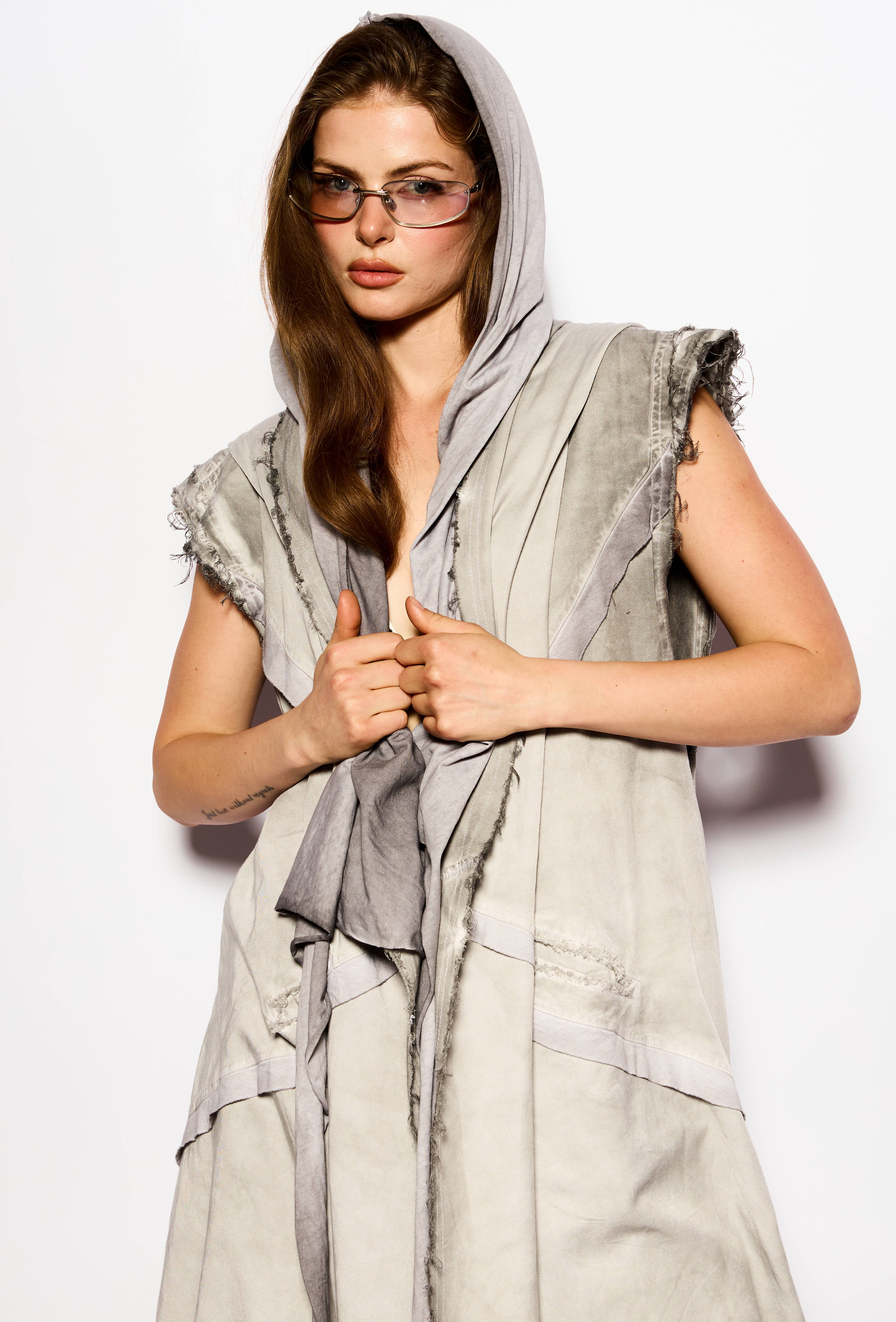 Gray APOCALYPSE Asymmetric Vest